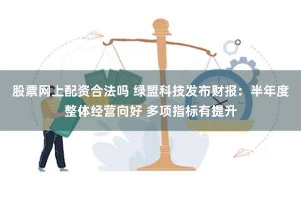 股票网上配资合法吗 绿盟科技发布财报：半年度整体经营向好