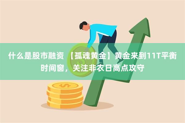 什么是股市融资 【孤魂黄金】黄金来到11T平衡时间窗，关注非