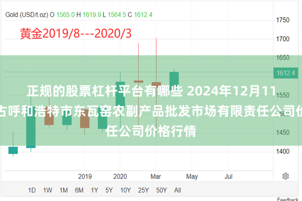 正规的股票杠杆平台有哪些 2024年12月11日内蒙古呼和浩特市东瓦窑农副产品批发市场有限责任公司价格行情